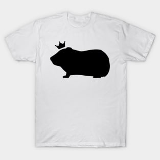 Guinea Pig Queen Silhouette T-Shirt